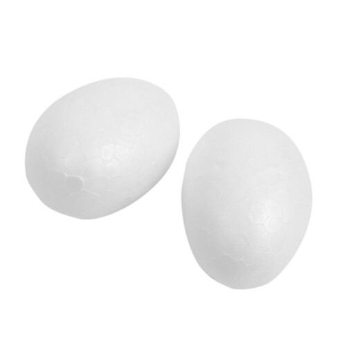 40 Styropor Eier 6 cm Weiss Osterei Deko-Ei Zum Bemalen Oder Bekleben 1