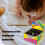 Scratch Notes, 100 Sheets with Stylus for Creative Expression Drawing Arts 7
