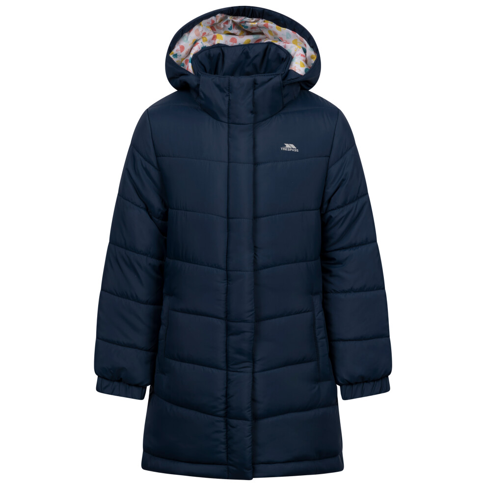 Trespass (2 Years To 3 Years, Navy) Girls Water Resistant Jacket - Ellster