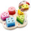 Kids Fraction Blocks Set Puzzle Game Teaching Aid for Math Calculation 11