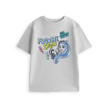 (13-14 Years) Monster High Short Sleeved T-Shirt (Girls Grey)