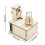 Wooden Lasers Level Meter Science Craft Set for Student Projects and Study Use 3