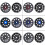 Part Extended Wheel Hexagon Hub Lock Nut Remote Control Car Accessories titanium style 2 4
