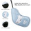 Golf Rod Head Protector Headcover Golf Iron Head Cover Scratchproof Case Sky Blue 5