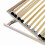 VidaXL vidaXL Slatted Bed Base Manual Brown 70 x 190 cm Solid Beech Wood 2