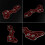 Guitar Pickguard Scratch Plate Anti-Scratch Folk Guitar Protective Shells Guard 4