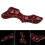 Guitar Pickguard Scratch Plate Anti-Scratch Folk Guitar Protective Shells Guard 2