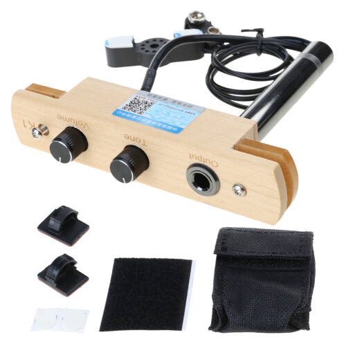 Microphone Electronic Pickup System Enduring Cajon Drum Sound Hole Pickup 2