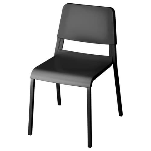 IKEA TEODORES Dining Chair- Black