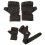 Open Gym Gloves Weight Lifting Gloves Work Out Gloves for Training Pull Up S 5