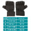 Open Gym Gloves Weight Lifting Gloves Work Out Gloves for Training Pull Up S 3
