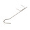 10Pcs Smoking Hooks Set, Butcher Hooks, Smoking Hooks Set Hooks for Fish Smoking 8