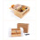 Sound Equipped Useless Box, Whimsical Wood Gadget for Home or Office Fun Basic model 6