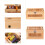 Sound Equipped Useless Box, Whimsical Wood Gadget for Home or Office Fun Basic model 5