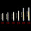 100Pcs Fishing Fluorescent Light Stick Tip Glow Stick Replacement Part 3.0mm 5