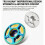 Light Weight Bicycles Stem Cap Top Cap with Screw For Mountain Bikes Customed Black 7