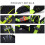 20L Backpacking Travel Large Capacity Lightweight Watertight Adjustable Black Color 5