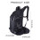 20L Backpacking Travel Large Capacity Lightweight Watertight Adjustable Black Color 2