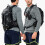 20L Backpacking Travel Large Capacity Lightweight Watertight Adjustable Black Color 7