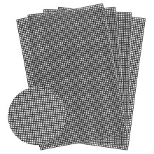 Plastic Mesh Canvas Sheets for Embroidery,Eyelet Net,Plastic Needle Point Canvas DIY,Knitting Crochet Projects,B