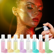 Hair and Body Glitter Spray Powder Makeup Spray Sparkling Powder Makeup Spray B10401