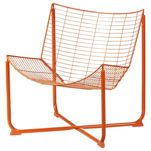IKEA SKÅLBODA Lounge Armchair-Orange 1