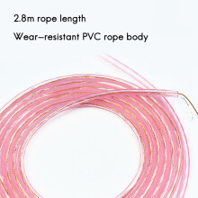 Licht Leuchtendes Springen Seil LED Springen Seil Bunte LED Fitness Springen Seile für Frauen MäNner Training Workout Gewichts Verlust Rosa