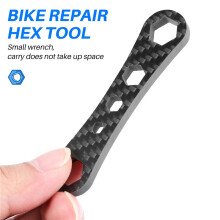 Chiave nel Fibra di Carbonio per Bicicletta 4 6 8 10 11Mm Strumento Esagonale Strumento di Riparazione Della Bici per MTB Bici da Strada