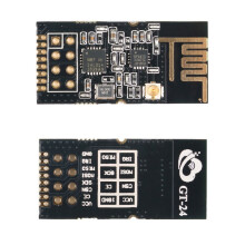 NRF24L01+ 2.4G Wireless Data Transmission Module -24 2.4GHz NRF24L01+PA+LNA 1100 Meters Wireless Module, Welding