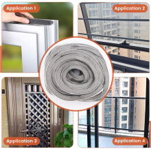 33Ft/10M Self Adhesive Seal Strip Weatherstrip for Windows Doors Soundproofing,Windproof,Dustproof, 0.35 Inchx0.6 Inch