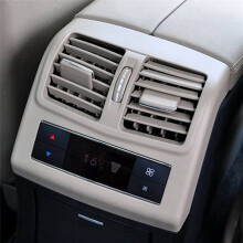 Car Rear Console Air Outlet Panel Grille Cover Air Outlet Panel Rear Vent Frame for E W212 09-2014 2128300454 Beige