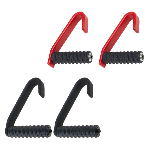 Pulls Up Hand Grip Gyms Workout Handle Heavy Duty Fitness Hook Handle Grip Red 1