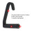 Pulls Up Hand Grip Gyms Workout Handle Heavy Duty Fitness Hook Handle Grip Red 6