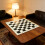 Flat Chesses Board International Leather Chessboard Folding Travel Chesses Board 7