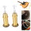 2Pcs 6.35mm 1/4 Inch Output Socket Plug Endpin Socket Guitar Replacement Part Gun color 4