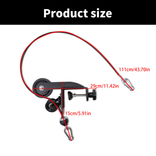Desk Mounted Forearm Exerciser Adjustable Resistance Arm Exerciser 1