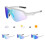 Cycling Glasses with Broad Lens Coverage for Commuting Use Sport White transparent 8