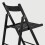 IKEA FRÖSVI Folding Chair- Black 3