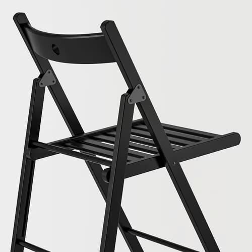 IKEA FRÖSVI Folding Chair- Black 2