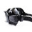 Three-Section Water Mask with Side Sections for Adult Pool Practice Black 10