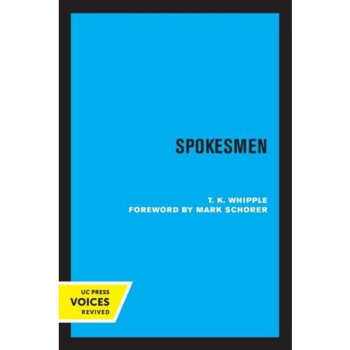 Spokesmen by T.K. Whipple Paperback Book
