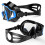 Three-Section Water Mask with Side Sections for Adult Pool Practice Black 11