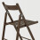 IKEA FRÖSVI Folding Chair- Brown 2
