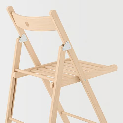 IKEA FRÖSVI Folding Chair-Beech 2