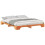 VidaXL vidaXL Bed Frame Brown 200 x 220 cm Solid Pine Wood 2