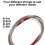 Professional Electric Bass Strings Stainless Steel Bass Strings Durability 6