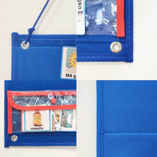 Double Side Weekly Planner Chore Chart Kid Learning Materials Routine Chart BL 1