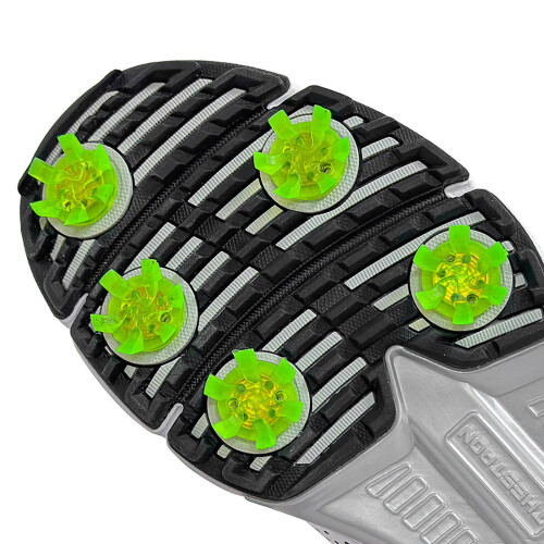 2pack Golf Shoes Spikes Cleat Metal Thread Screw Studs Replacement Light weight Black 2