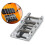 Bass Bridge Assembly Replacement 4 String Bridge Electric Bass Guitar Accessory Black 3
