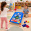 Soft Fabric Bean Bag Toss Boards for Parent Child Group Play 10